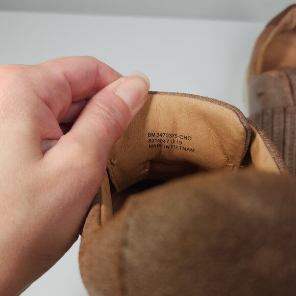 Frye Shoes Ivy Gore Slip on Shoes Women's Size 8M Chocolate Brown - Picture 11 of 11